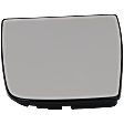 Passenger Side, Upper Mirror Glass, Non-Heated, No Blind Spot Feature, No Turn Signal Light, with Backing Plate
