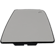 2024 Ford Transit-350 - Mirror Glass Passenger Side, Upper, Heated, No Blind Spot Feature, In-glass Signal Light