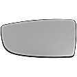 Driver Side, Lower Mirror Glass, Non-Heated, No Blind Spot Feature, No Turn Signal Light, with Backing Plate