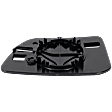 2013 Ford Edge - Mirror Glass Passenger Side, Non-Heated, With Blind Spot Glass, No Signal Light