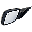 2015 Ford Explorer - Driver Side Mirror, Power Adjust, Heated, Paintable, Power Folding, In-housing Signal Light, With Blind Spot Detection in Glass, With Memory, With Puddle Light, No Auto-Dimming