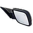 2013 Ford Explorer - Passenger Side Mirror, Power Adjust, Heated, Paintable, Power Folding, In-housing Signal Light, With Blind Spot Detection in Glass, With Memory, With Puddle Light, No Auto-Dimming