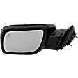 Driver Side Mirror, Power Adjust, Heated, Manual Folding, Paintable, In-housing Signal Light, No Memory, With Puddle Light, No Auto-Dim, With Blind Spot Detection in Glass