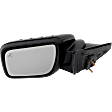Driver Side Mirror, Power Adjust, Heated, Manual Folding, Paintable, In-housing Signal Light, No Memory, With Puddle Light, No Auto-Dim, With Blind Spot Detection in Glass