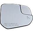 2016-2023 Ford Transit Connect - Driver Side Mirror Glass, Heated, with Blind Spot Detection In Glass, No Turn Signal Light, with Auto-Dimming, Mini Passenger Van/Mini Cargo Van