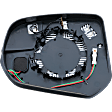 2016-2023 Ford Transit Connect - Driver Side Mirror Glass, Heated, with Blind Spot Detection In Glass, No Turn Signal Light, with Auto-Dimming, Mini Passenger Van/Mini Cargo Van