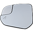 2016-2023 Ford Transit Connect - Passenger Side Mirror Glass, Heated, with Blind Spot Detection In Glass, No Turn Signal Light, with Auto-Dimming, Mini Passenger Van/Mini Cargo Van