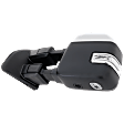 Driver Side Towing Mirror, Power Folding, Power-Extend, Chrome, With Memory, Blind Spot Detection, Signal Light, Puddle Light, Power Adjust, Heated, No Auto-Dimming