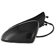 2013 Ford Fusion SE - Driver Side Mirror, Production Date To March 02, 2013, Power Adjust, Heated, Paintable, Manual Folding, In-housing Signal Light, With Blind Spot Detection in Glass, With Memory, With Puddle Light, No Auto-Dimming