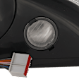 2013 Ford Fusion SE - Driver Side Mirror, Production Date To March 02, 2013, Power Adjust, Heated, Paintable, Manual Folding, In-housing Signal Light, With Blind Spot Detection in Glass, With Memory, With Puddle Light, No Auto-Dimming