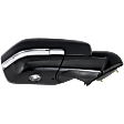 Passenger Side Mirror, Power Adjust, Heated, Manual Folding, Paintable, In-housing Signal Light, No Memory, With Puddle Light, No Auto-Dim, With Blind Spot Detection in Glass