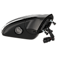 2018 Ford Fusion - Passenger Side Mirror, Power Adjust, Heated, Paintable, Manual Folding, In-housing Signal Light, With Blind Spot Detection in Glass, With Memory, With Puddle Light, No Auto-Dimming
