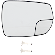 Driver Side Mirror Glass, Non-Heated, Without Blind Spot Detection