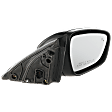 Passenger Side Mirror, Power Adjust, Heated, Manual Folding, Paintable, In-housing Signal Light, With Memory, No Puddle Light, No Auto-Dim, With Blind Spot Detection in Glass
