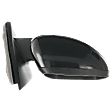 Passenger Side Mirror, Power Adjust, Heated, Manual Folding, Paintable, In-housing Signal Light, With Memory, No Puddle Light, No Auto-Dim, With Blind Spot Detection in Glass