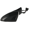 2015 Ford Fusion SE - Driver Side Mirror, Power Adjust, Heated, Paintable, Manual Folding, In-housing Signal Light, No Blind Spot Feature, No Memory, With Puddle Light, No Auto-Dimming
