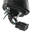2015 Ford Fusion SE - Driver Side Mirror, Power Adjust, Heated, Paintable, Manual Folding, In-housing Signal Light, No Blind Spot Feature, No Memory, With Puddle Light, No Auto-Dimming