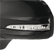 2015 Ford Fusion SE - Driver Side Mirror, Power Adjust, Heated, Paintable, Manual Folding, In-housing Signal Light, No Blind Spot Feature, No Memory, With Puddle Light, No Auto-Dimming