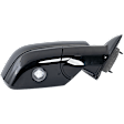 Passenger Side Mirror, Power Adjust, Heated, Manual Folding, Paintable, No Signal Light, No Memory, With Puddle Light, No Auto-Dim, With Blind Spot Glass