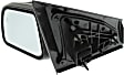 Driver Side Mirror, Power Adjust, Heated, Manual Folding, Paintable, In-housing Signal Light, With Memory, With Puddle Light, No Auto-Dimming, With Blind Spot Detection in Glass
