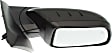 2013 Ford Edge SEL - Passenger Side Mirror, Power Adjust, Heated, Paintable, Manual Folding, In-housing Signal Light, With Blind Spot Detection in Glass, With Memory, With Puddle Light, No Auto-Dimming