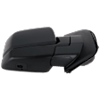2019 Ford F-150 - Passenger Side Mirror, Production Date From February 26, 2018/2020, For Models Without Side View Camera, Power Adjust, Non-Heated, Textured Black, Manual Folding, No Signal Light, With Blind Spot Glass, No Memory, No Puddle Light, No
