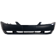 Front Primed Bumper Cover, GT/GT Bullitt Models, 8 Cyl., 4.6L Engine, With Fog Light Holes, Without Parking Aid Sensor Holes