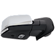 2020 Ford F-150 Lariat - Passenger Side Mirror, Power Adjust, Heated, Chrome, Power Folding, In-housing Signal Light, With Blind Spot Glass, With Memory, With Puddle Light, No Auto-Dimming