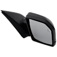 2020 Ford F-150 Lariat - Passenger Side Mirror, Crew or Extended Cab Pickup, Power Adjust, Heated, Paintable, Power Folding, In-housing Signal Light, With Blind Spot Glass, With Memory, With Puddle Light, No Auto-Dimming