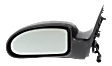 2005 Ford Focus - Driver Side Mirror, Power Adjust, Non-Heated, Textured Black, Non-Folding, No Signal Light, No Blind Spot Feature, No Memory, No Puddle Light, No Auto-Dimming, Sedan