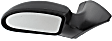 2005 Ford Focus - Driver Side Mirror, Power Adjust, Non-Heated, Textured Black, Non-Folding, No Signal Light, No Blind Spot Feature, No Memory, No Puddle Light, No Auto-Dimming, Sedan