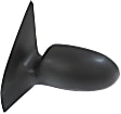 2005 Ford Focus - Driver Side Mirror, Power Adjust, Non-Heated, Textured Black, Non-Folding, No Signal Light, No Blind Spot Feature, No Memory, No Puddle Light, No Auto-Dimming, Sedan