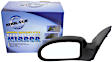 2005 Ford Focus - Driver Side Mirror, Power Adjust, Non-Heated, Textured Black, Non-Folding, No Signal Light, No Blind Spot Feature, No Memory, No Puddle Light, No Auto-Dimming, Sedan
