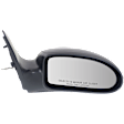 Passenger Side Mirror, Manual Adjust, Non-Folding, Non-Heated, Textured Black, No Signal Light, No Memory, No Puddle Light, No Auto-Dimming, No Blind Spot Feature