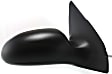 Passenger Side Mirror, Manual Adjust, Non-Folding, Non-Heated, Textured Black, No Signal Light, No Memory, No Puddle Light, No Auto-Dimming, No Blind Spot Feature