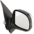 Passenger Side Mirror, Non-Towing, Power Adjust, Manual Folding, Non-Heated, Chrome, No Signal Light, No Memory, No Puddle Light, No Auto-Dimming, No Blind Spot Feature