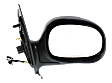 Passenger Side Mirror, Non-Towing, Power Adjust, Manual Folding, Heated, Chrome, No Signal Light, No Memory, No Puddle Light, No Auto-Dimming, No Blind Spot Feature