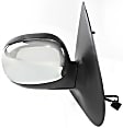 Passenger Side Mirror, Non-Towing, Power Adjust, Manual Folding, Heated, Chrome, No Signal Light, No Memory, No Puddle Light, No Auto-Dimming, No Blind Spot Feature