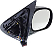 Passenger Side Mirror, Non-Towing, Power Adjust, Manual Folding, Heated, Paintable, No Signal Light, No Memory, No Puddle Light, No Auto-Dimming, No Blind Spot Feature