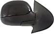 Passenger Side Mirror, Non-Towing, Power Adjust, Manual Folding, Heated, Paintable, No Signal Light, No Memory, No Puddle Light, No Auto-Dimming, No Blind Spot Feature
