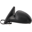 Driver Side Mirror, Power Adjust, Non-Folding, Non-Heated, Textured Black, No Signal Light, No Memory, No Puddle Light, No Auto-Dimming, No Blind Spot Feature