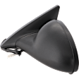 Driver Side Mirror, Power Adjust, Non-Folding, Non-Heated, Textured Black, No Signal Light, No Memory, No Puddle Light, No Auto-Dimming, No Blind Spot Feature