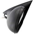 Driver Side Mirror, Power Adjust, Non-Folding, Non-Heated, Textured Black, No Signal Light, No Memory, No Puddle Light, No Auto-Dimming, No Blind Spot Feature