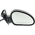 Passenger Side Mirror, Power Adjust, Non-Folding, Non-Heated, Textured Black, No Signal Light, No Memory, No Puddle Light, No Auto-Dimming, No Blind Spot Feature