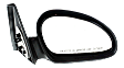 Passenger Side Mirror, Manual Adjust, Non-Folding, Non-Heated, Textured Black, No Signal Light, No Memory, No Puddle Light, No Auto-Dimming, No Blind Spot Feature