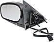 Driver Side Mirror, Power Adjust, Manual Folding, Non-Heated, Chrome, No Signal Light, No Memory, No Puddle Light, No Auto-Dimming, No Blind Spot Feature