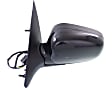 1998-2011 Ford Crown Victoria - Driver Side Mirror, Power, Manual Folding, Non-Heated, Paintable, No Signal Light, No Memory, No Puddle Light, No Auto-Dimming, No Blind Spot Feature