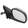 Passenger Side Mirror, Power Adjust, Manual Folding, Non-Heated, Chrome, No Signal Light, No Memory, No Puddle Light, No Auto-Dimming, No Blind Spot Feature