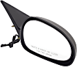 Passenger Side Mirror, Power, Non-Folding, Non-Heated, Textured Black, No Signal Light, No Memory, No Puddle Light, No Auto-Dimming, No Blind Spot Feature