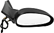 Passenger Side Mirror, Power, Non-Folding, Non-Heated, Textured Black, No Signal Light, No Memory, No Puddle Light, No Auto-Dimming, No Blind Spot Feature